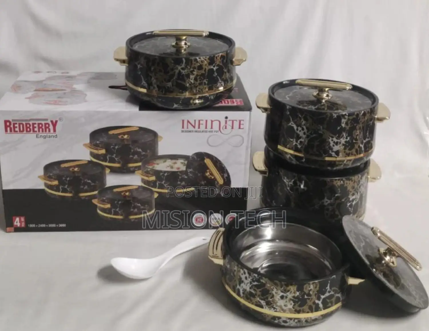 Brand New Stainless Steel Redberry Hotpots Sets