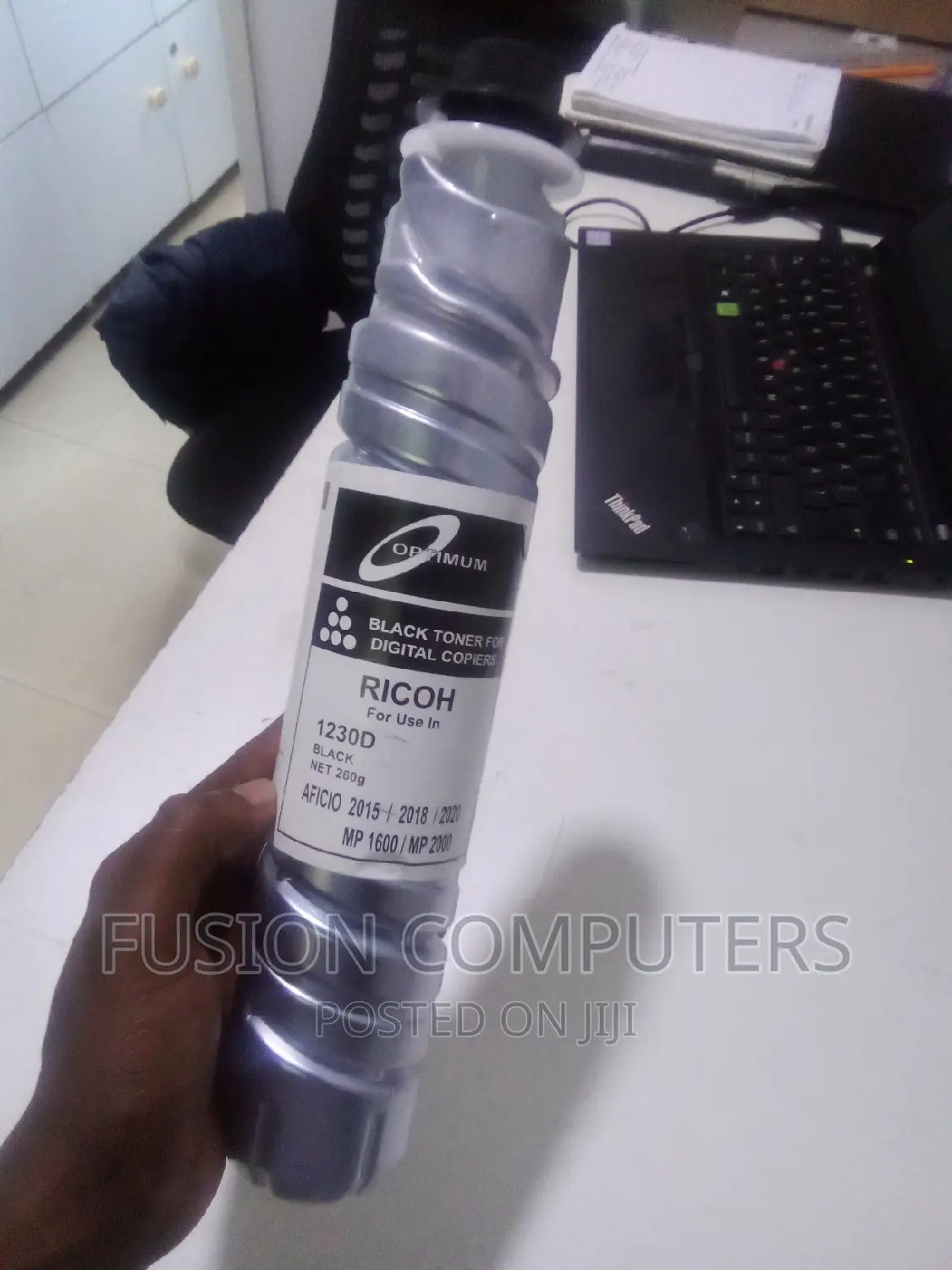 Ricoh Toner Type 1230D for Use in MP 2000, MP 1600