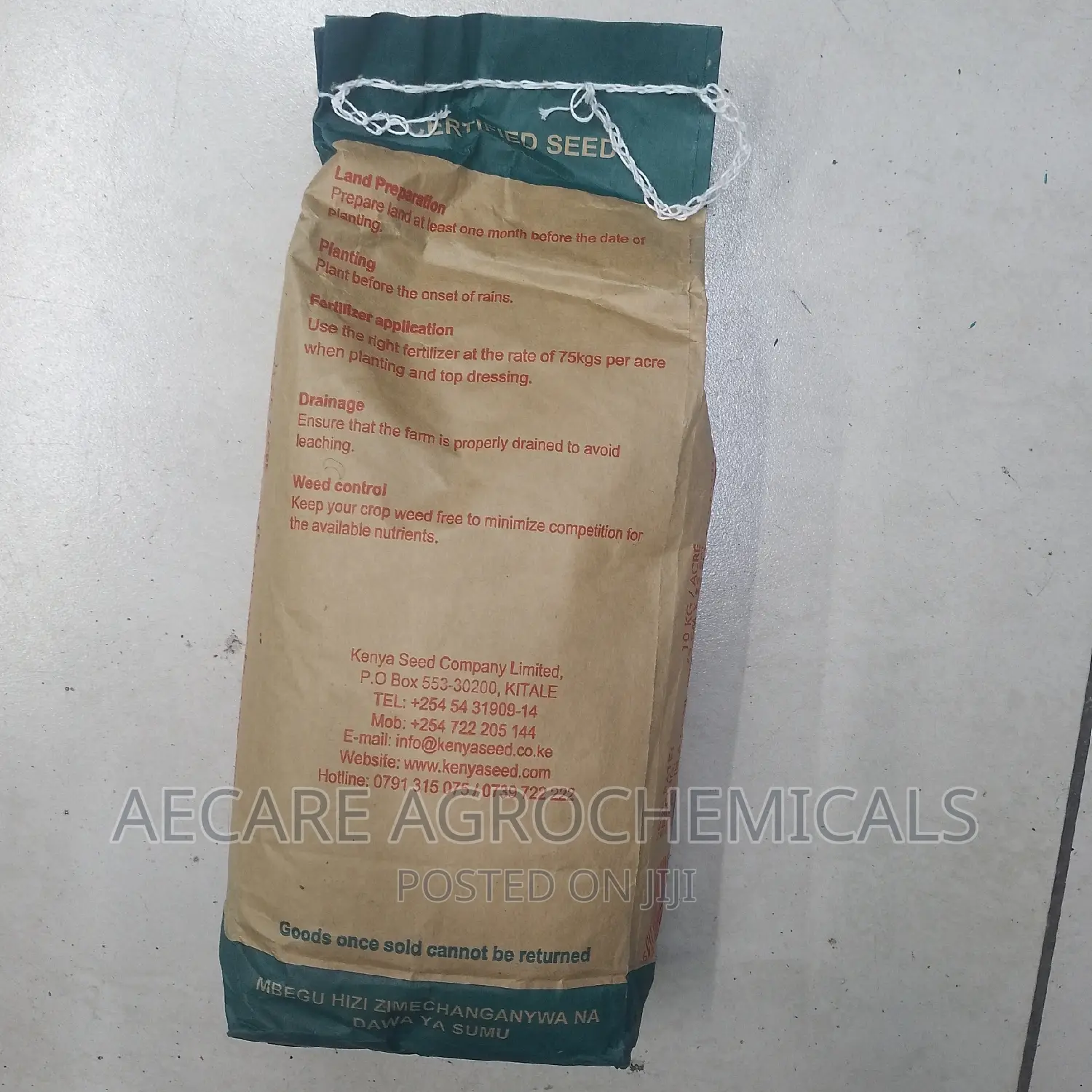 Dh04 Hybrid Maize Seeds 2kg (Simlaw Seeds)