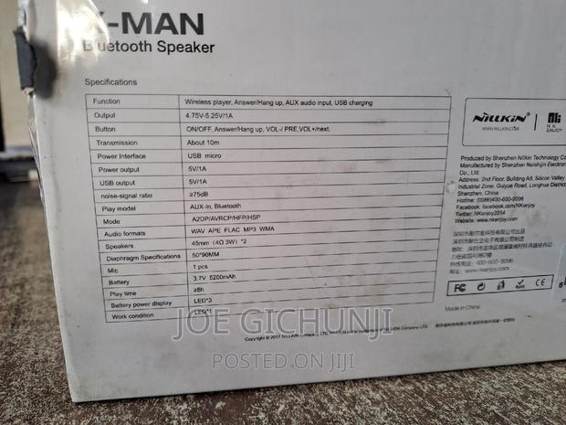 Nillkin X-Man Wireless Bluetooth Speaker - thumbnail 2