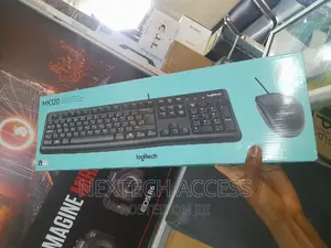 Logitech Mk120 Corded Keyboard and Mouse Combo