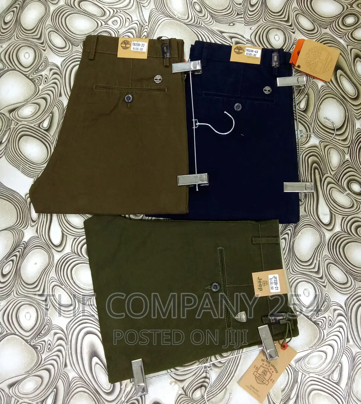 Good Quality Hard Khaki Trousers 30-42