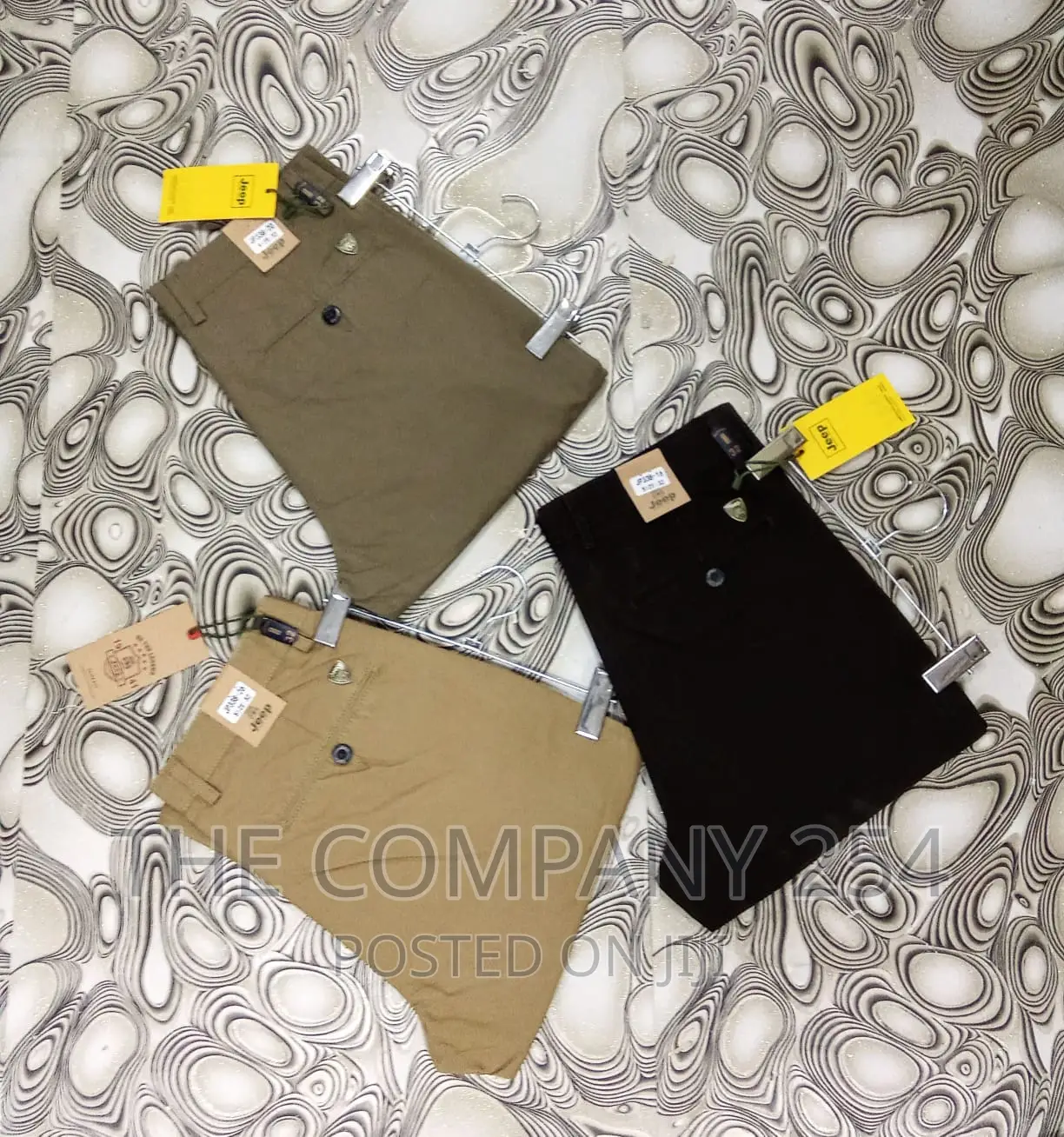 Good Quality Hard Khaki Trousers 30-42