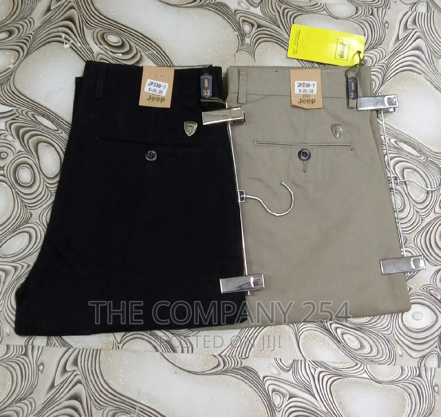 Good Quality Hard Khaki Trousers 30-42