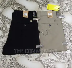 Good Quality Hard Khaki Trousers 30-42