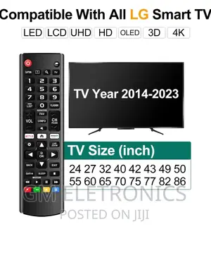 Universal Remote for LG Smart TV, Compatible With All LG TV.