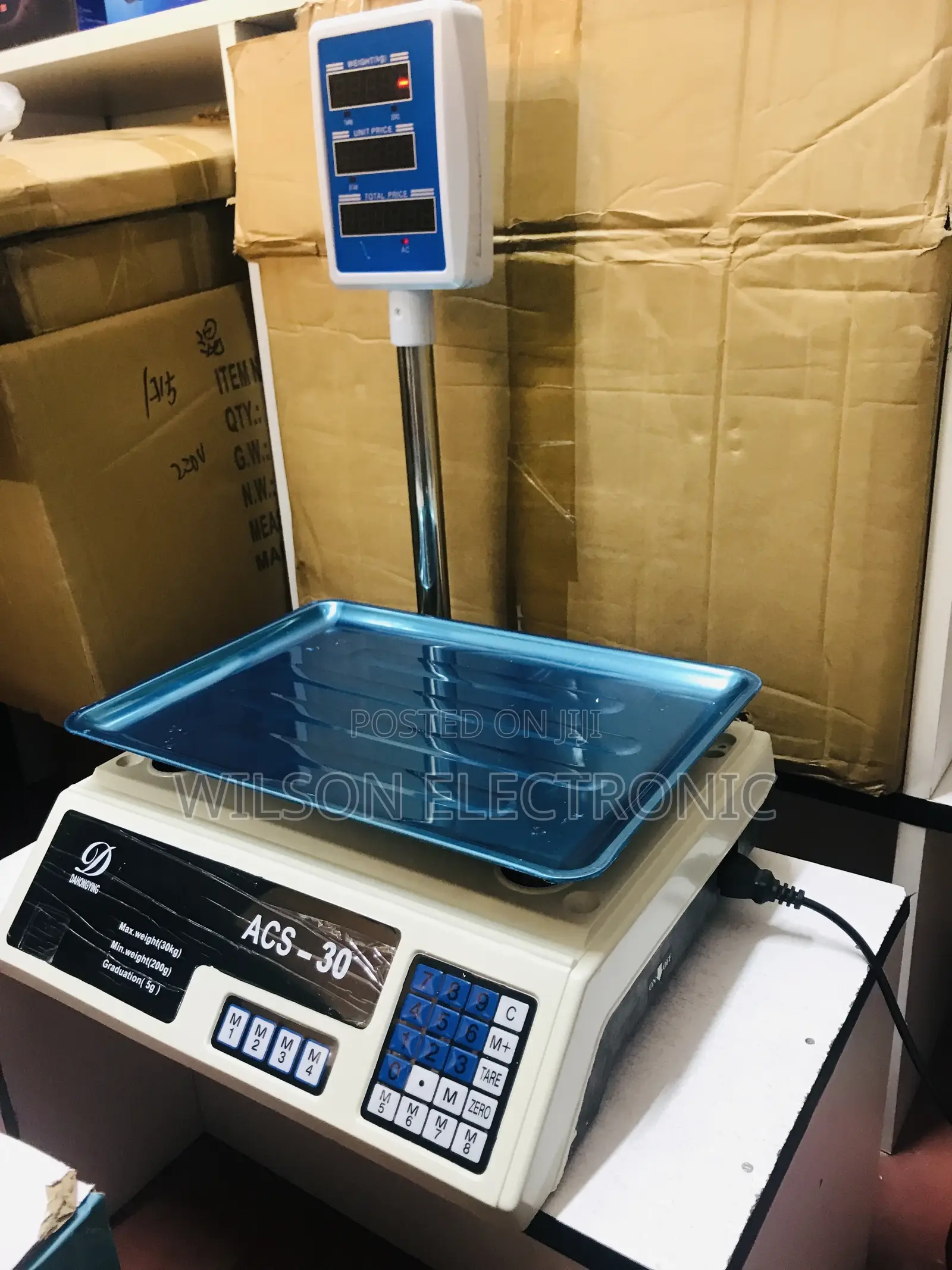 Digital Price Scale. ACS 30