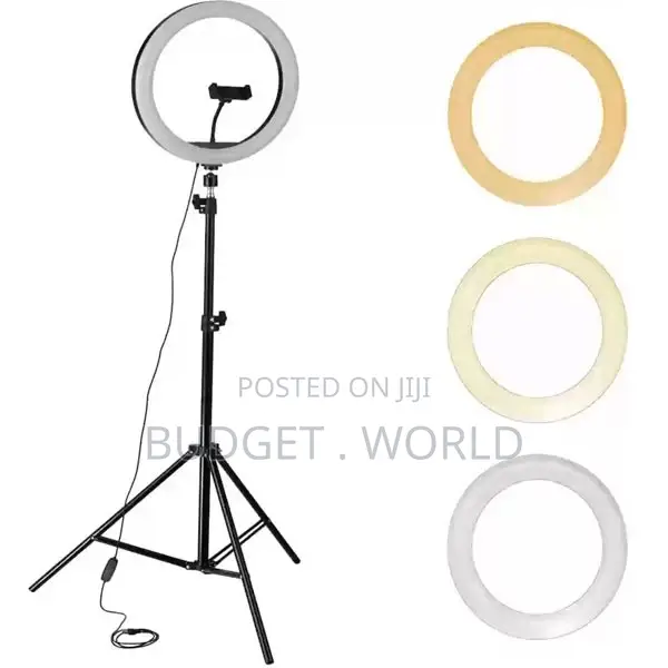 12 Inch Ring Light Dimmable LED Ring Fill Light Lamp