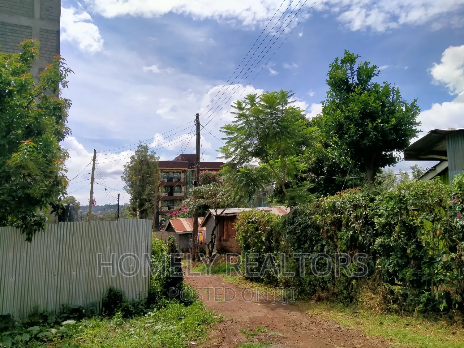 A Full Eighth Acre Plot in Ngong Zambia, 3rd Row From Tarmac