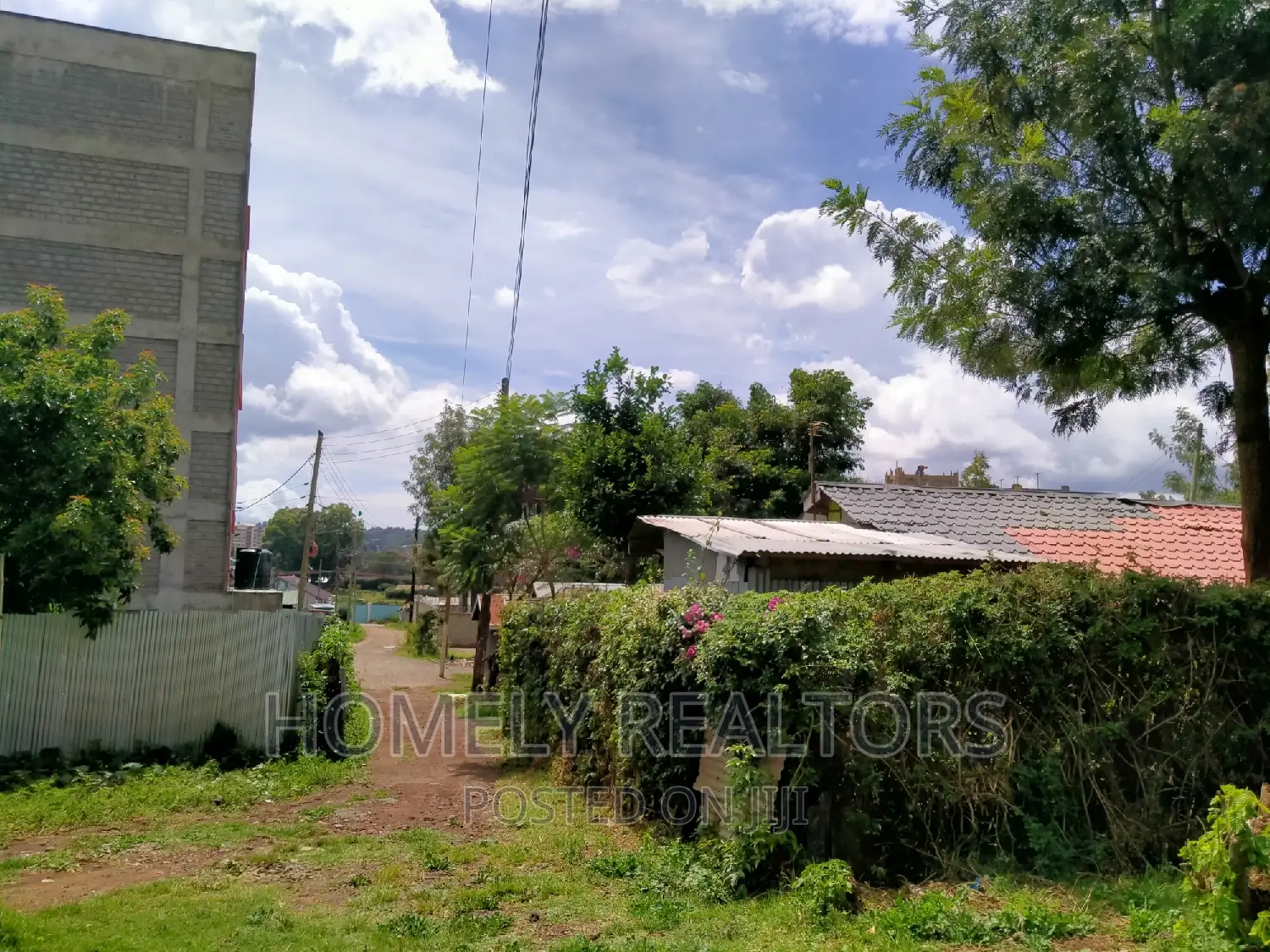 A Full Eighth Acre Plot in Ngong Zambia, 3rd Row From Tarmac
