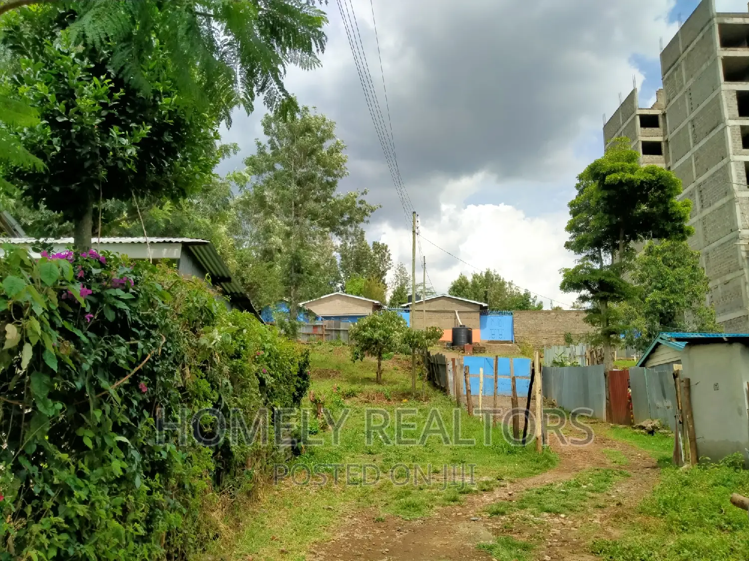 A Full Eighth Acre Plot in Ngong Zambia, 3rd Row From Tarmac