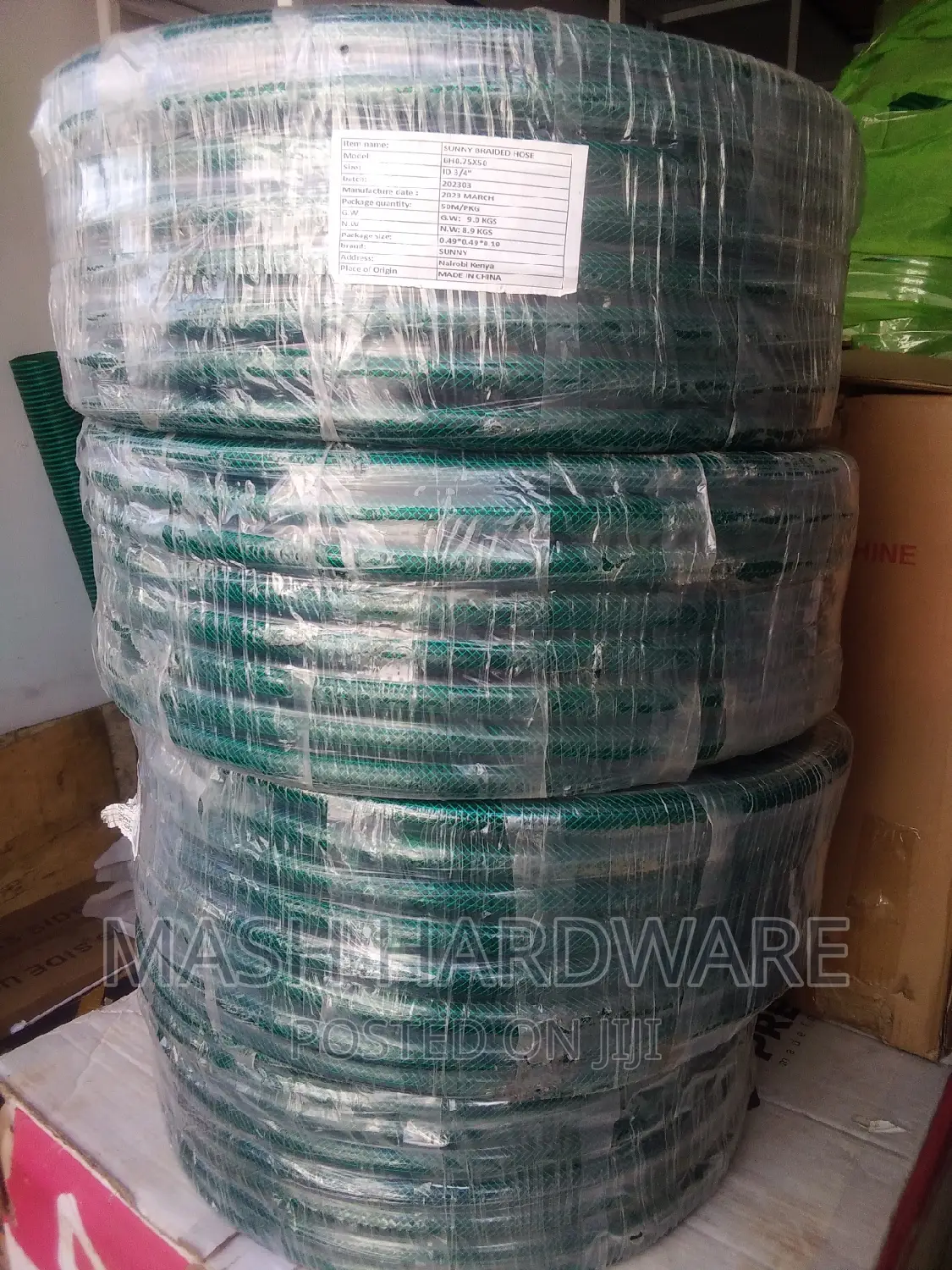 3/4”*50m Sunny Braided Hose Pipe