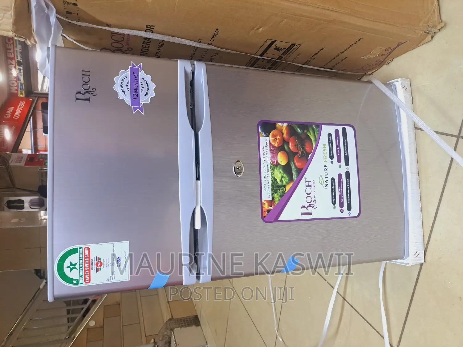 Roch 90 Liters RFR-110DB Double Door Fridge