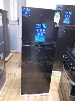 Von Vart-25dms Double Door Fridge, 138l – Silver