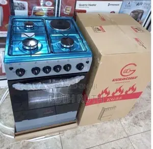Eurochef 3+1 Standing Cooker With Electric Oven