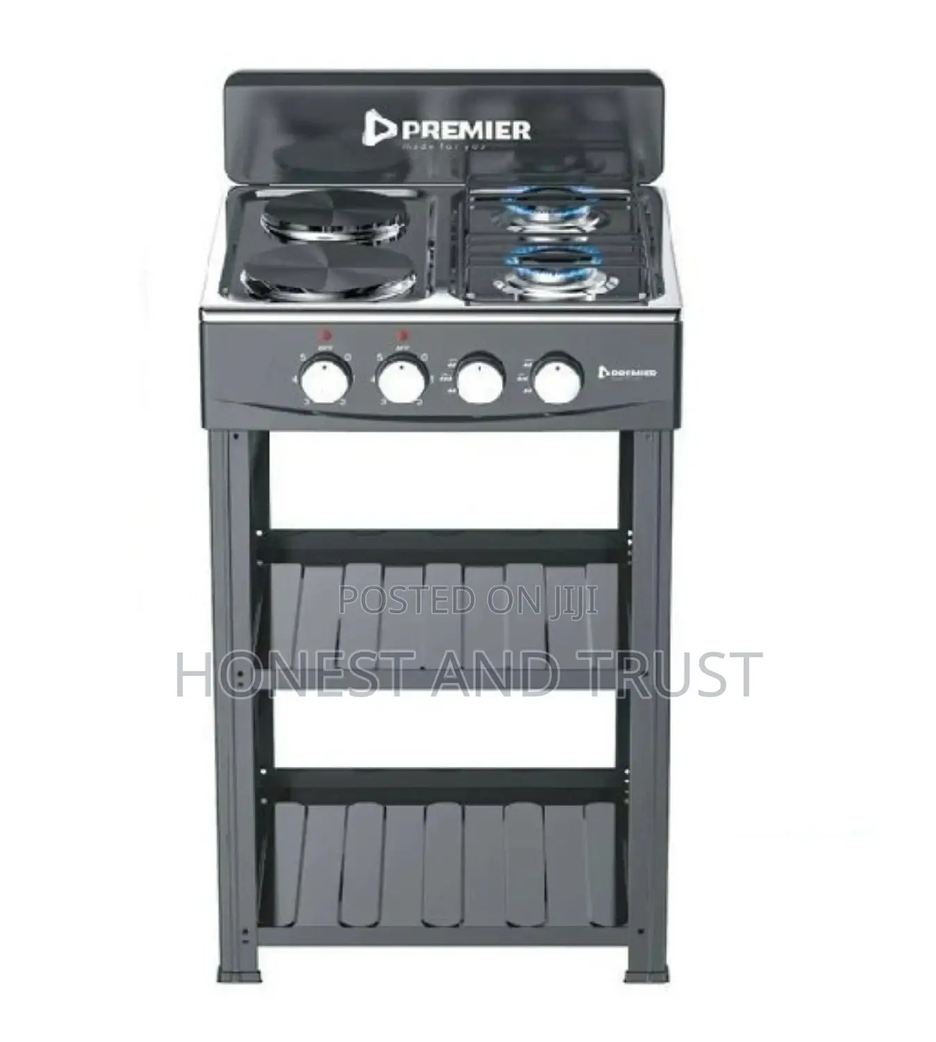 Premier Cooker 2 Electronic 2 Gas Plate