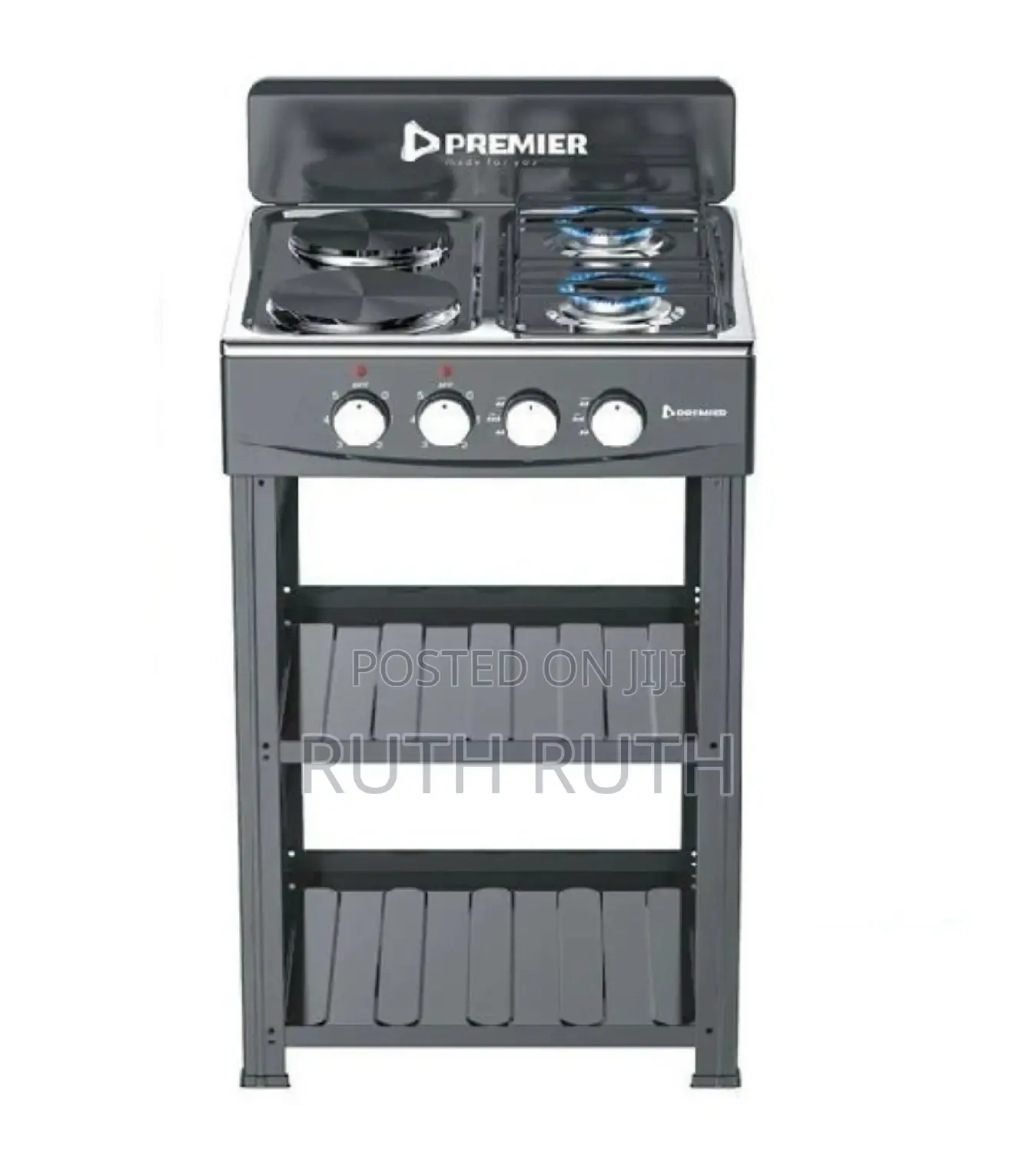 Premier Cooker 2 Electronic 2 Gas Plate