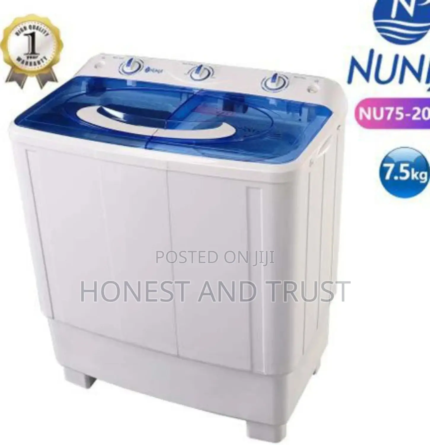 Nunix 7.5 Washing Machine