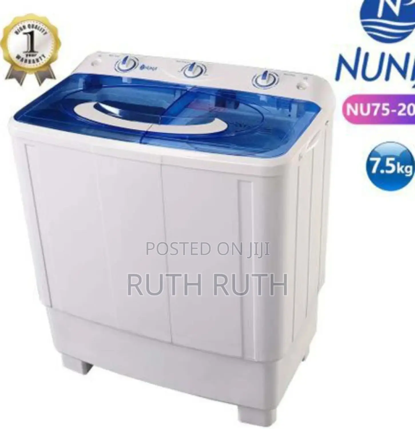 Nunix 7.5 Washing Machine