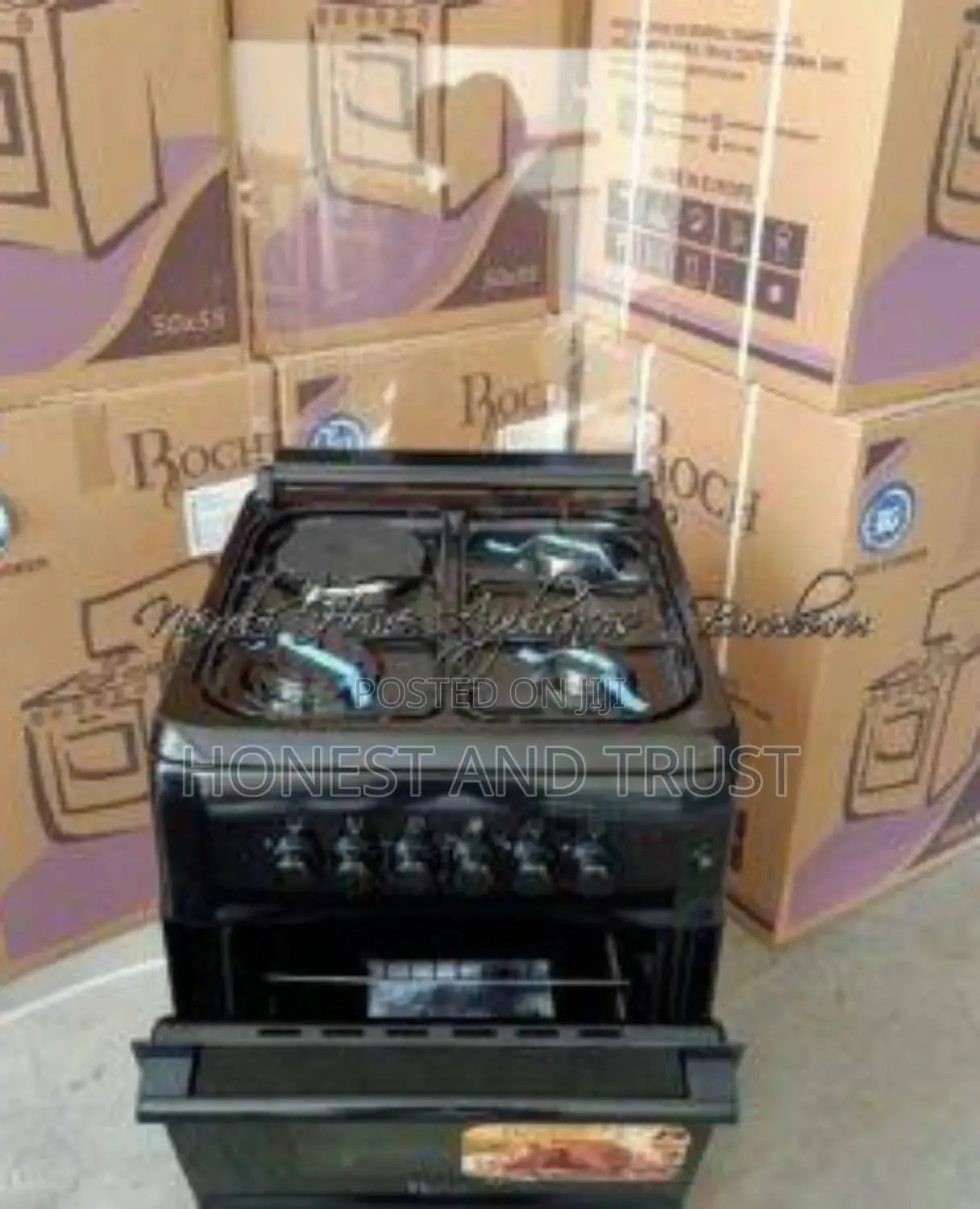 Cooker 60 by 60 Roch Black