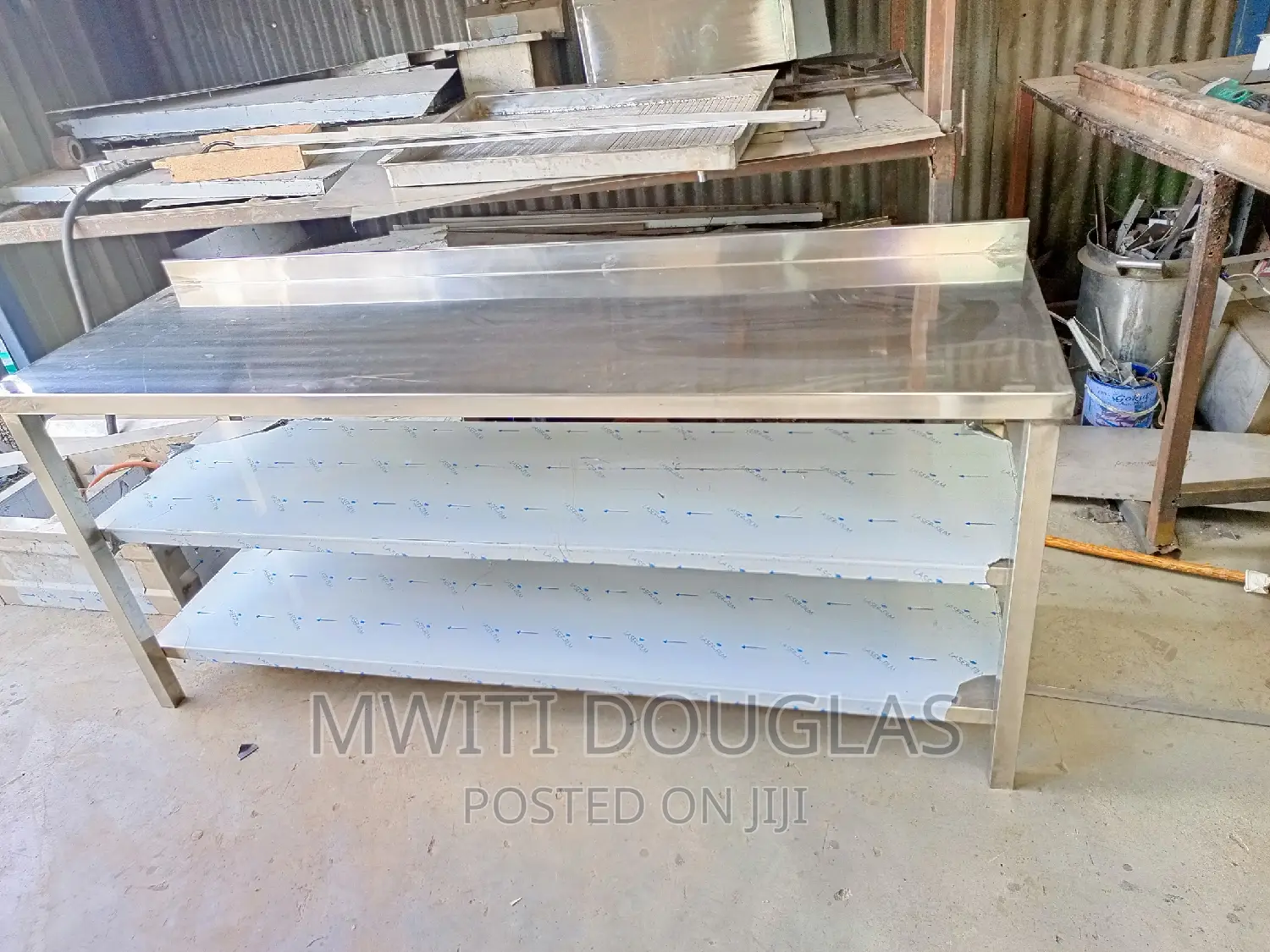 2 Undersheves Ss Working Table