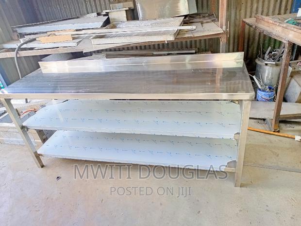 2 Undersheves Ss Working Table - main view