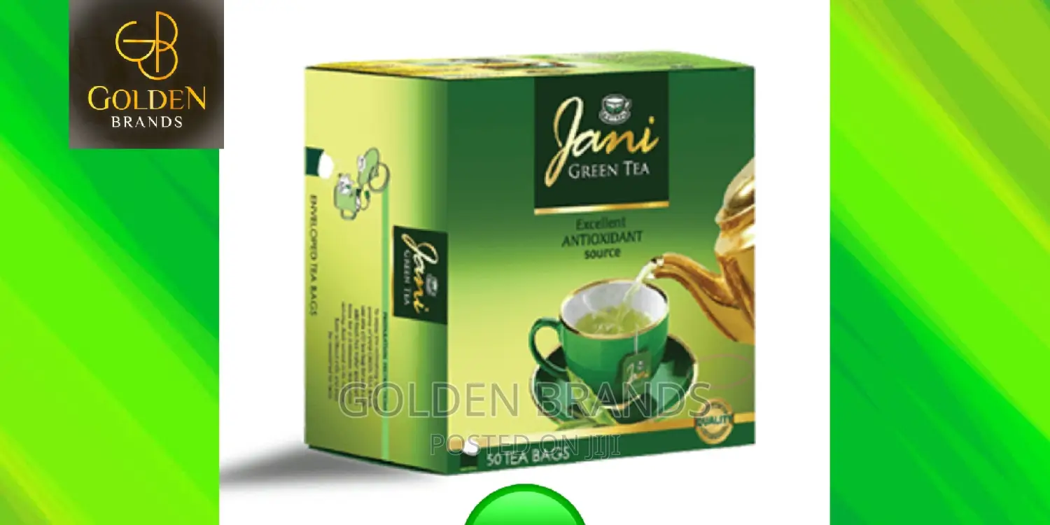 Golden Green Tea Economy (Enveloped ) Tea Bags -50's