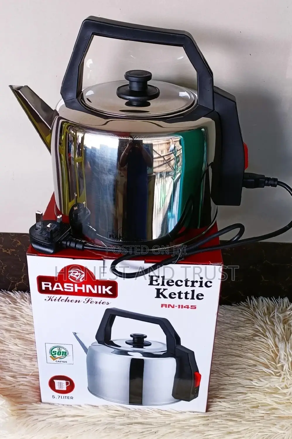 5.7 Litre Rashnik Electric Kettle