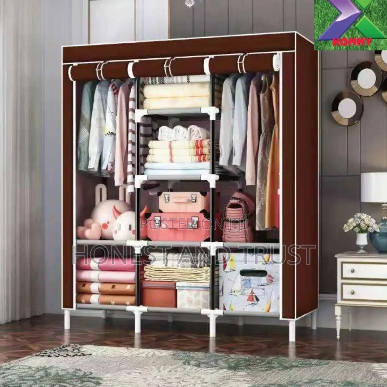 Wooden Wardrobe