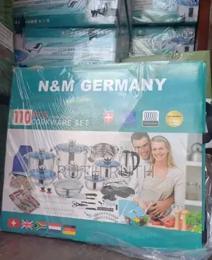 110 Pieces Cookware