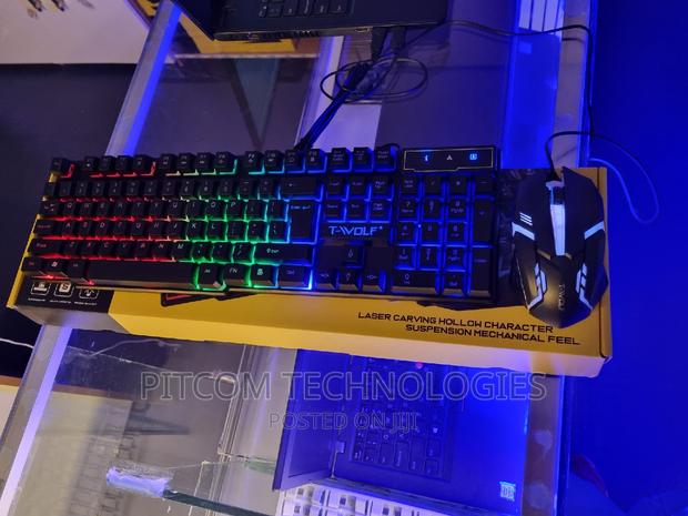 Gaming Keyboard and Mouse Combo - main view