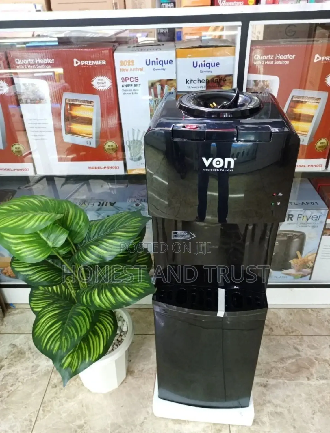 Black Von Water Dispenser