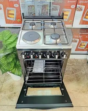 3+1 Standing Cooker With Electric Oven