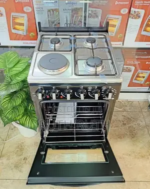 3+1 Standing Cooker With Electric Oven