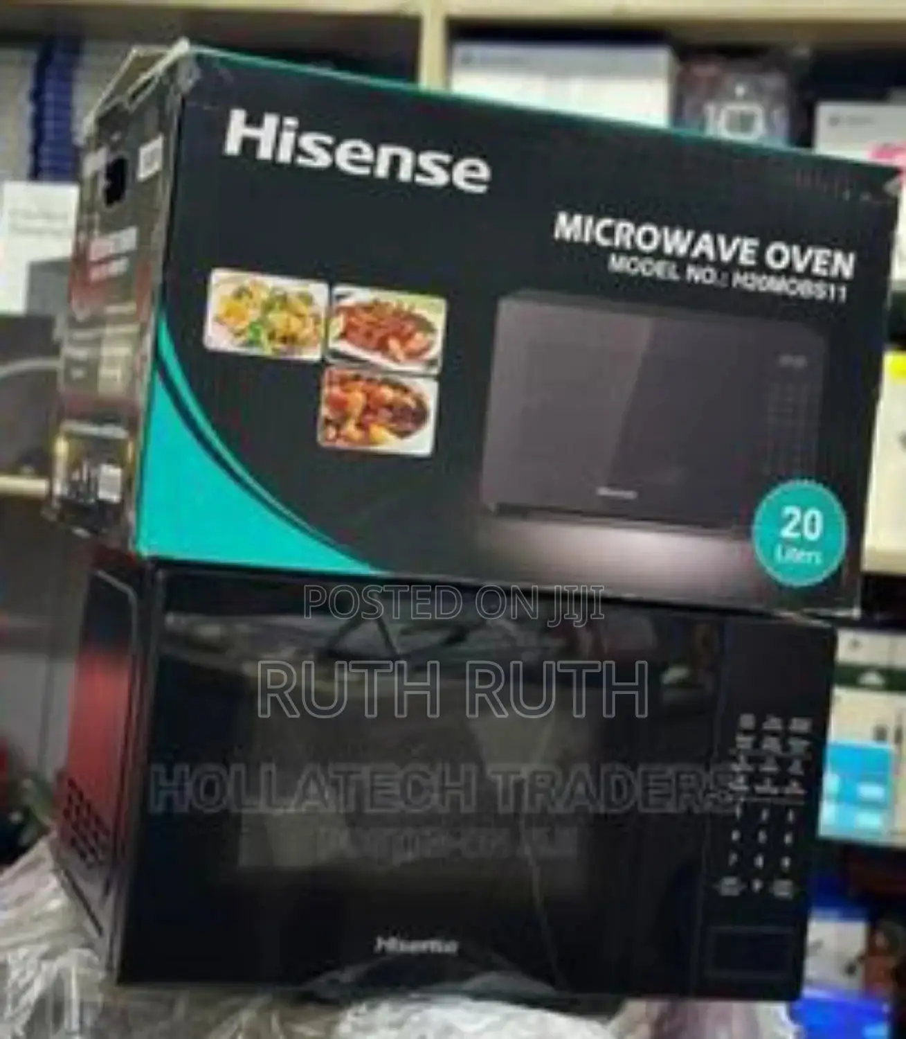 Hisense Black Microwave