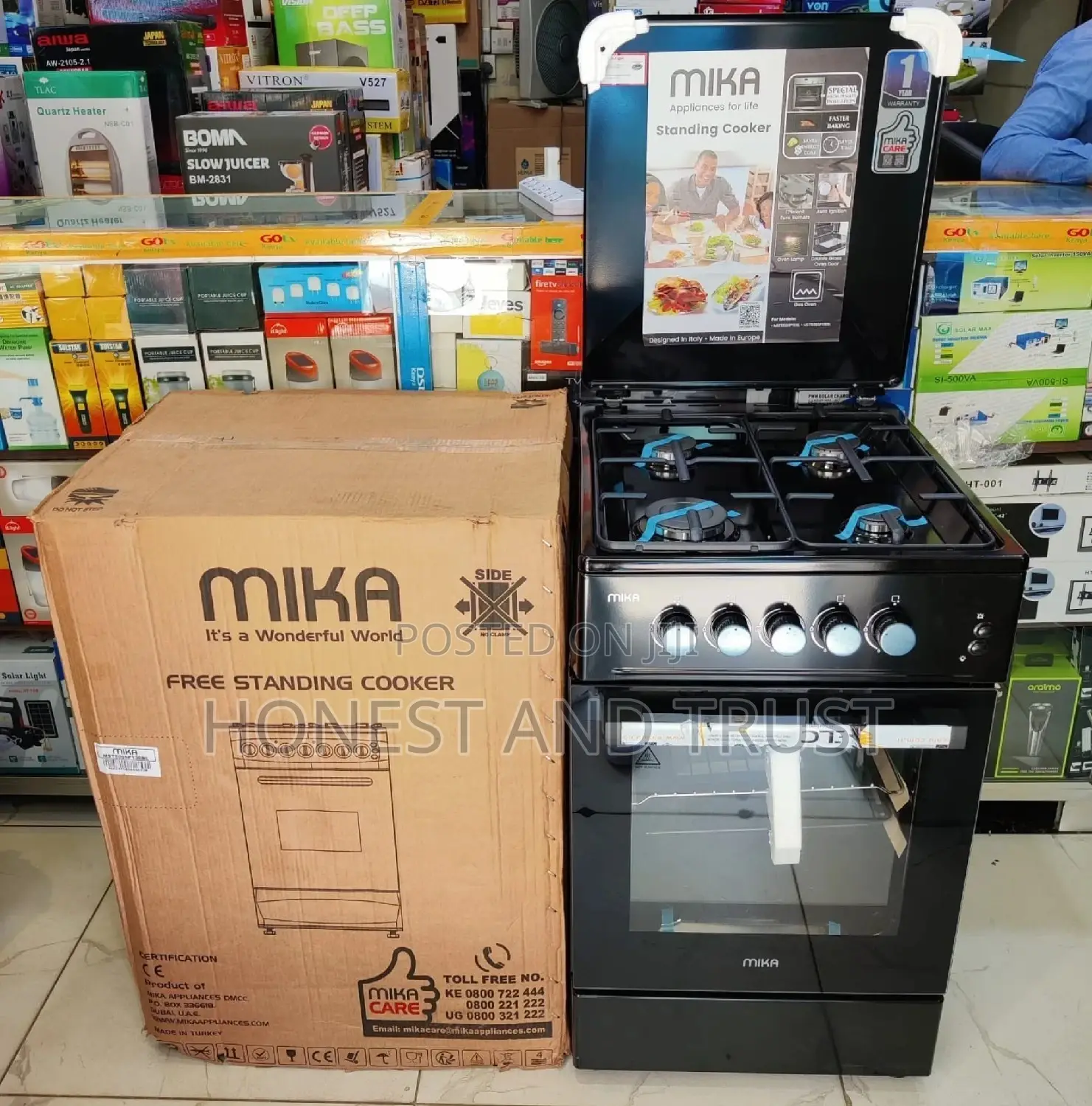 Mika Full Gas Cooker