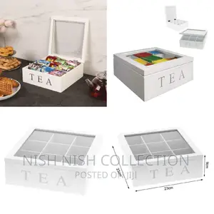 Tea Bag Bamboo Organizer