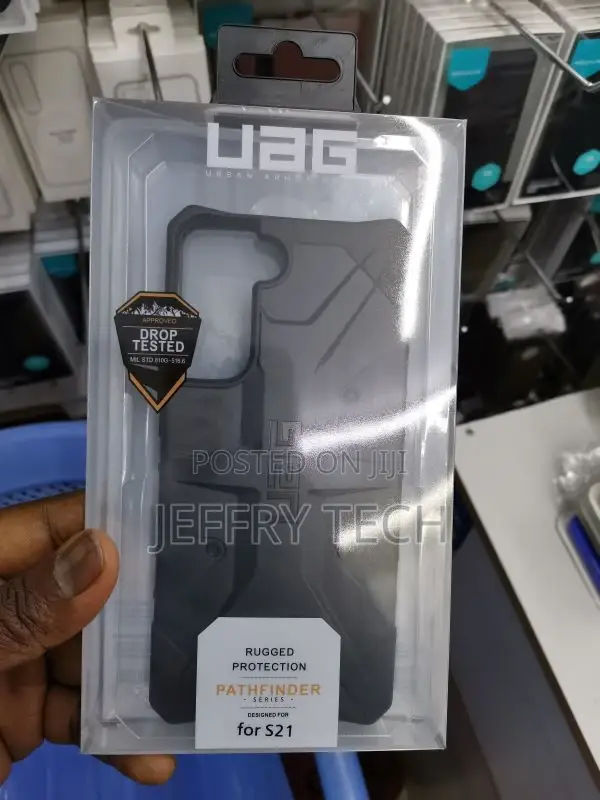 Samsung Galaxy S21 5G UAG Black Pathfinder Case
