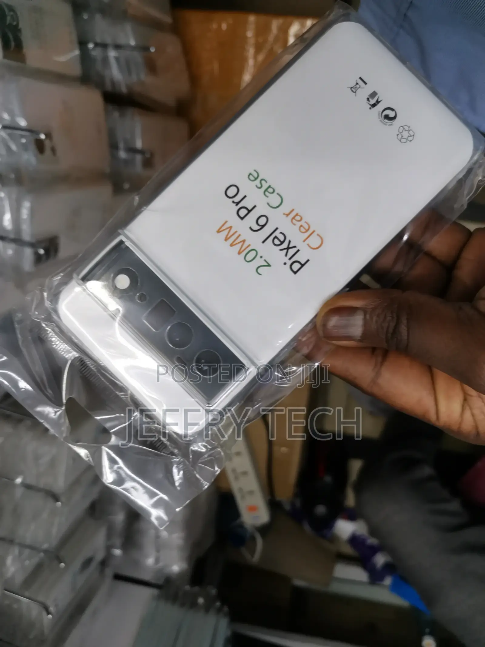 Google Pixel 6 Pro Ultra Slim Clear TPU Gel Back Case