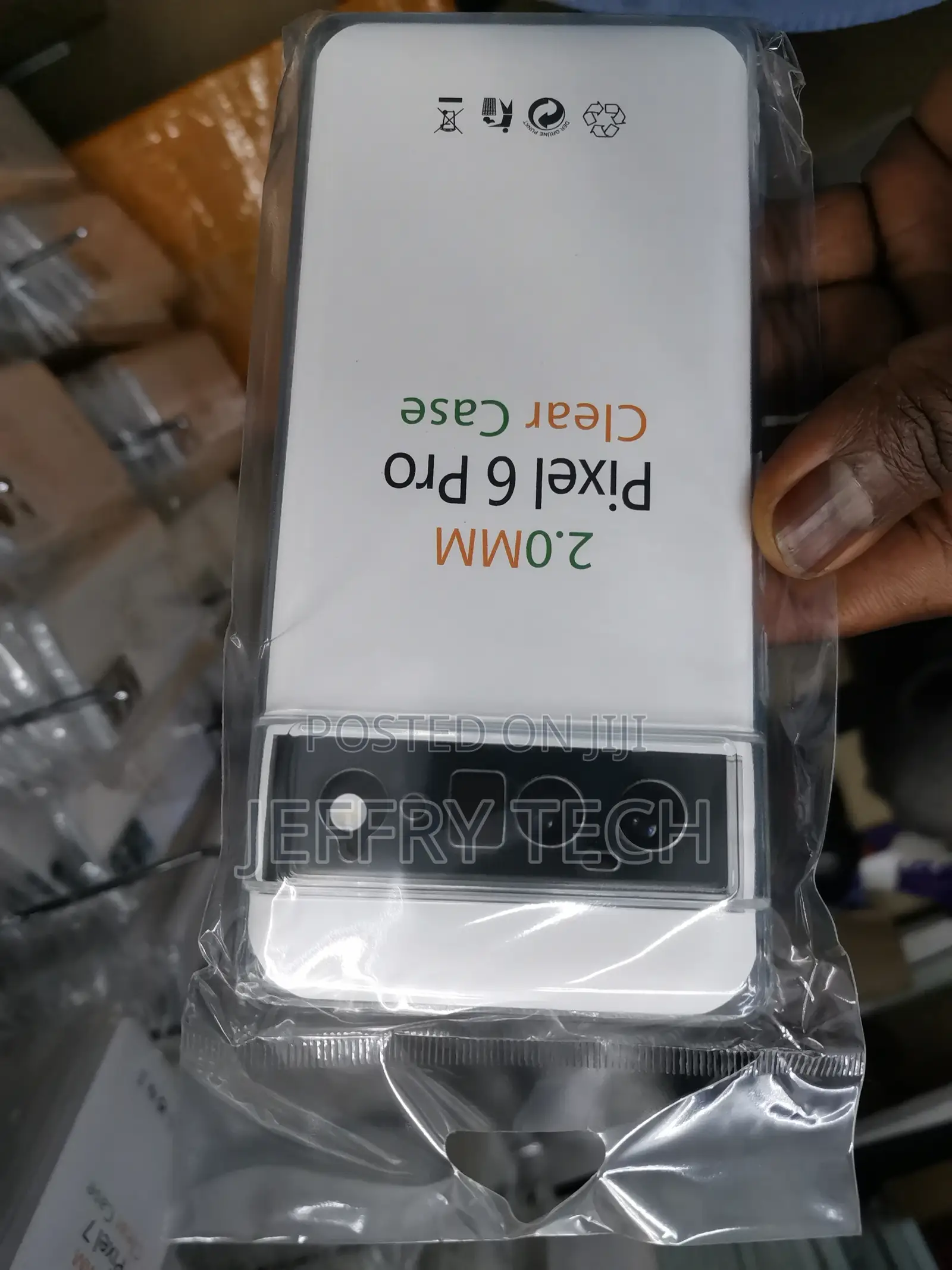 Google Pixel 6 Pro Ultra Slim Clear TPU Gel Back Case