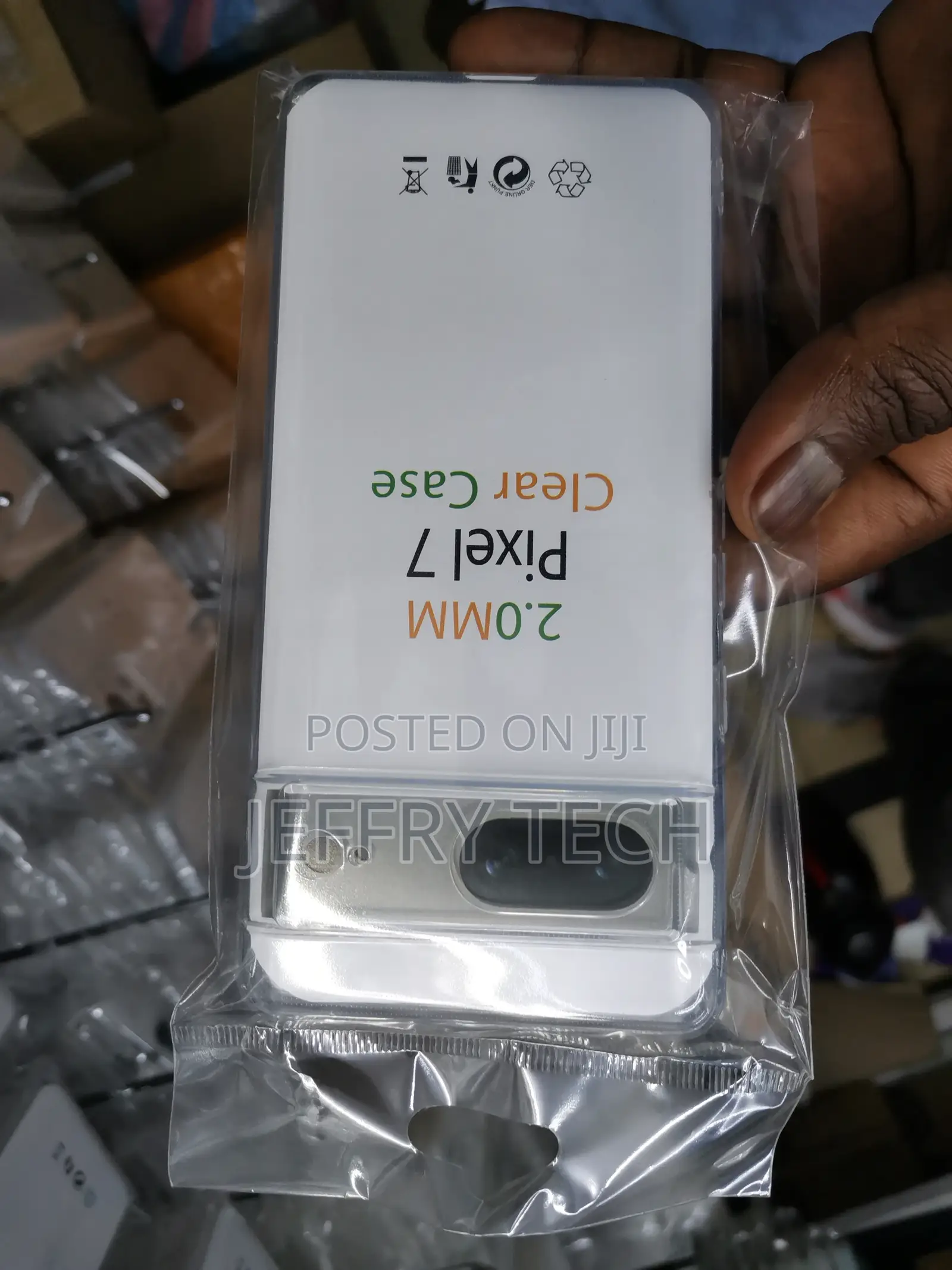 Clear Case for Google Pixel 7 TPU Gel Back Case, Shock Absor