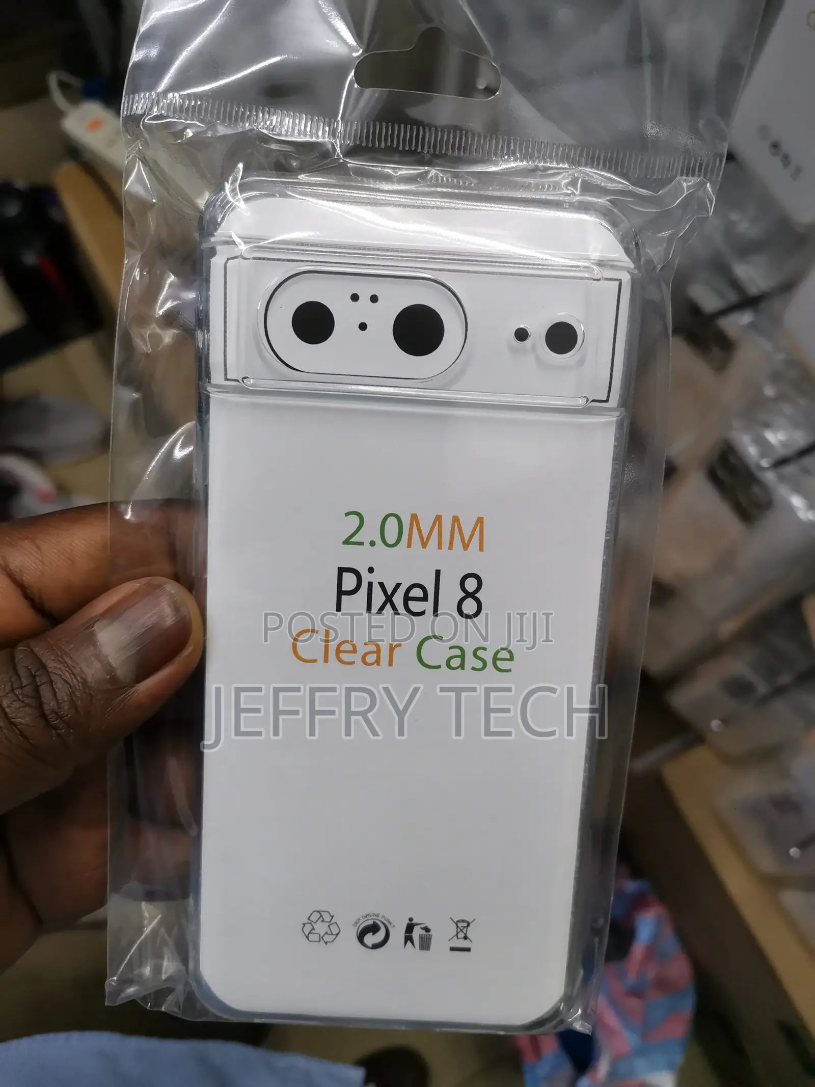 Clear for Google Pixel 8 Case (2023) - [Crystal Clear] [