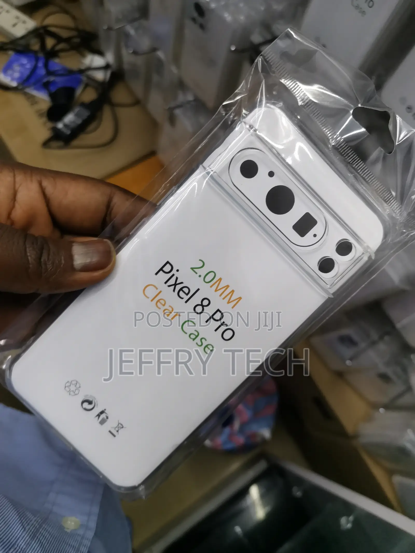 Google Pixel 8 Pro Case Clear Anti-Yellowing Shock-Absorpti