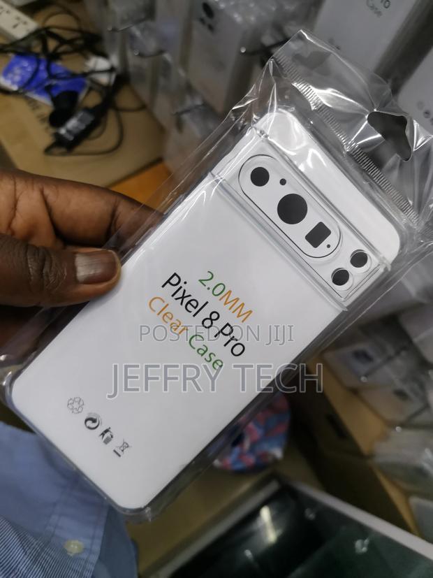 Google Pixel 8 Pro Case Clear Anti-Yellowing Shock-Absorpti - thumbnail 2
