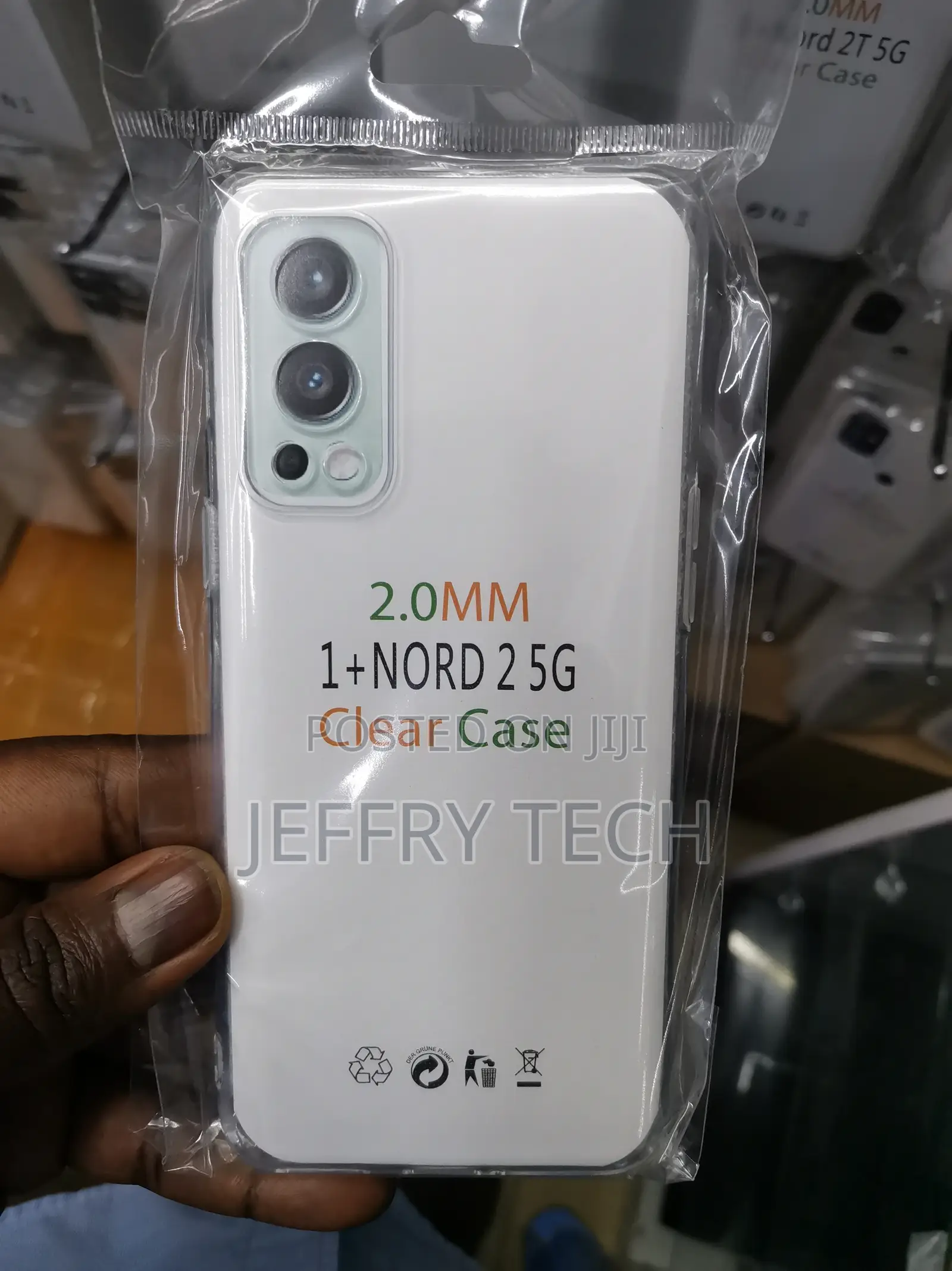 Oneplus Nord 2 TPU Transparent Case