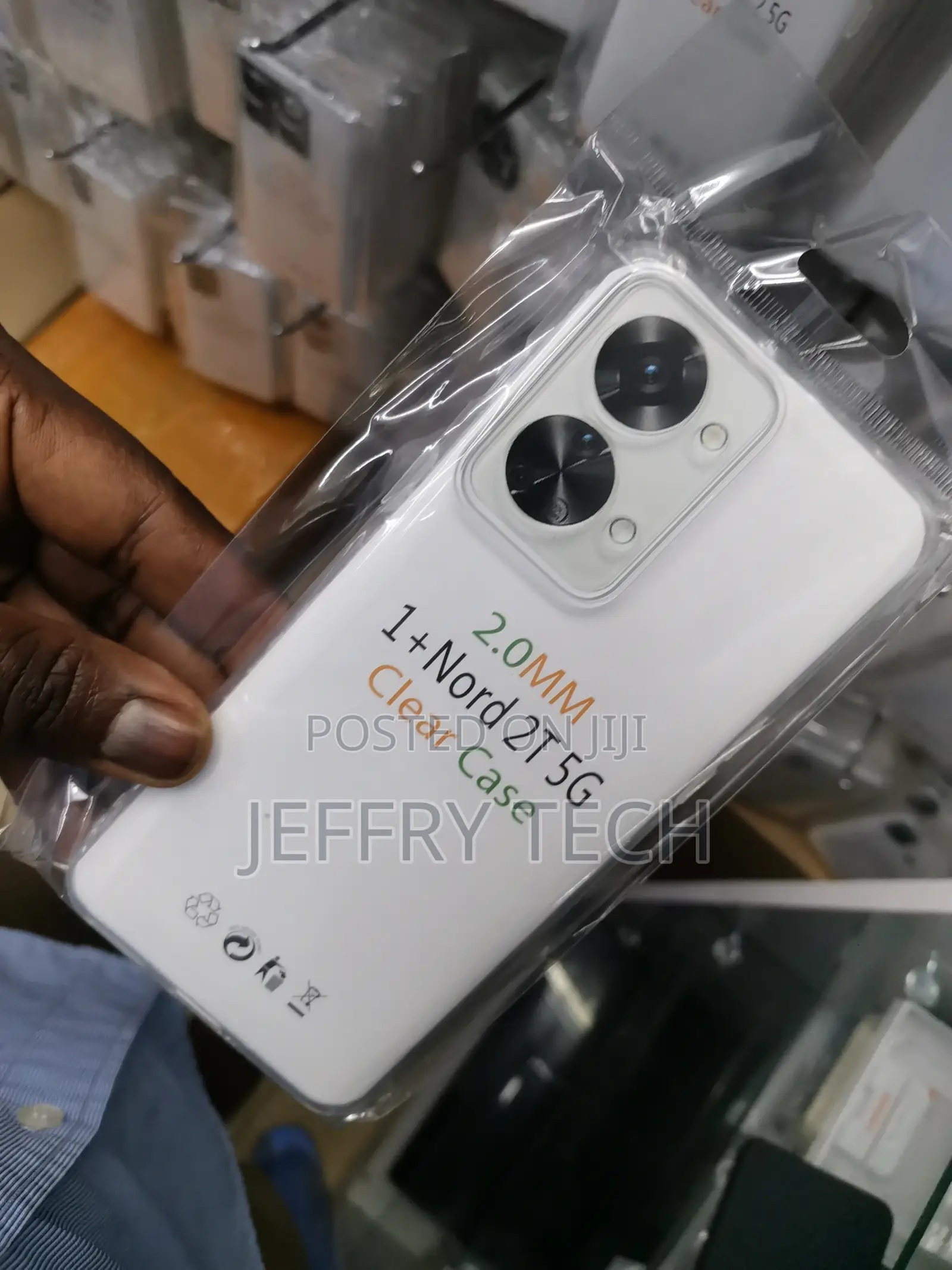 Mobilize TPU Back Cover Transparent Oneplus Nord 2T 5G