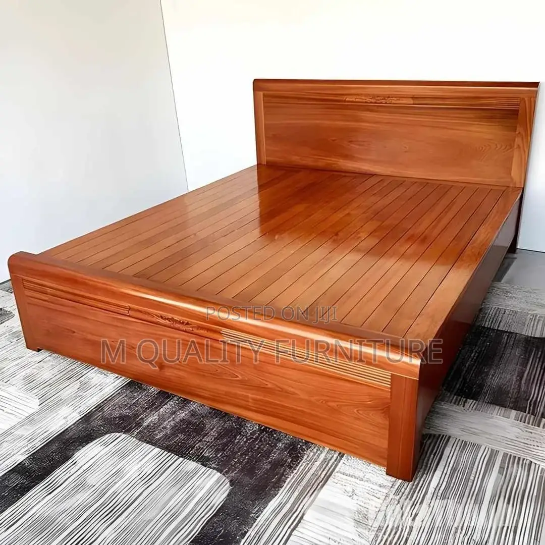 Brown Wooden Modern Beds