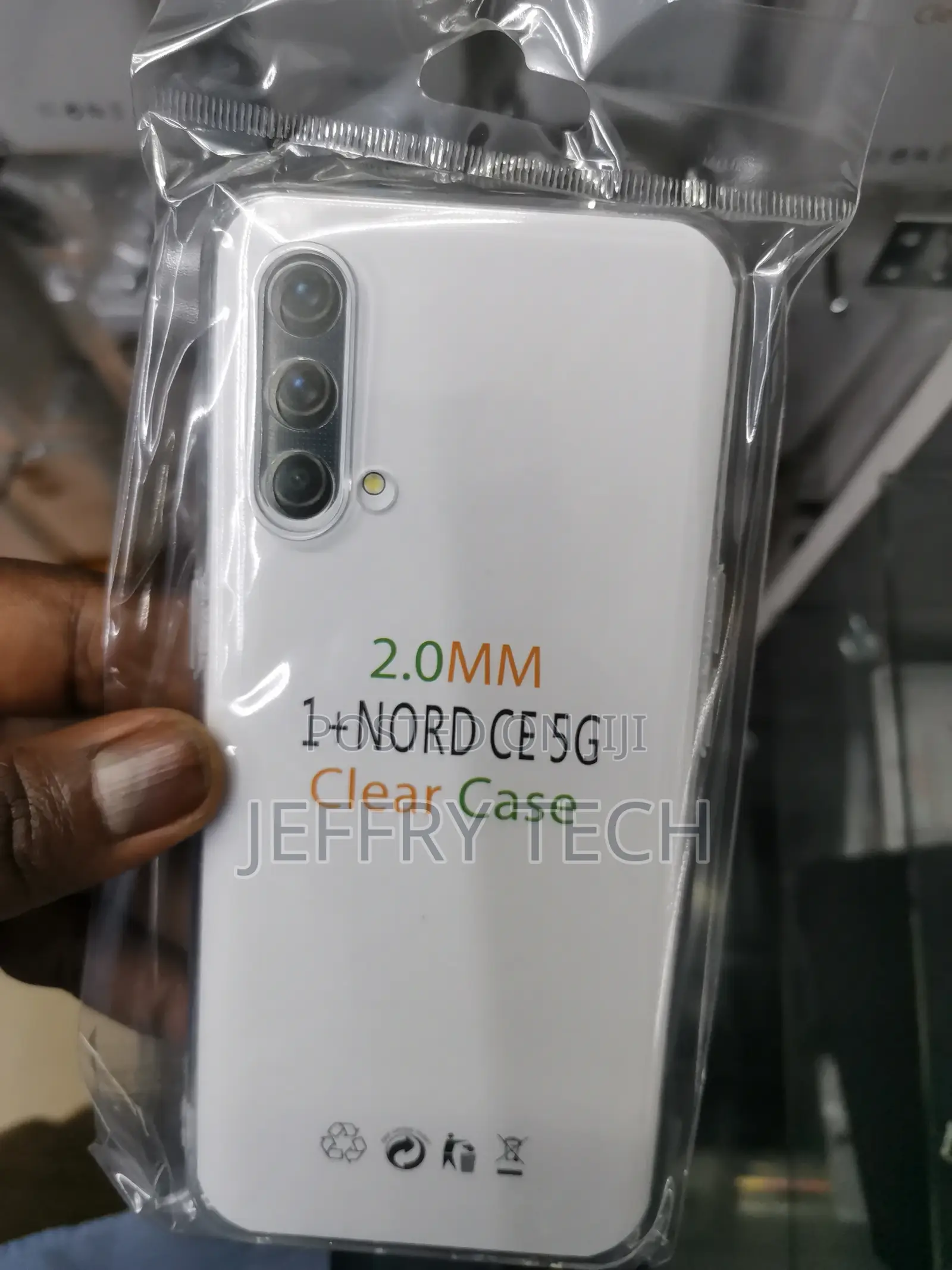 Oneplus Nord CE 5G IMAK Transparent Case