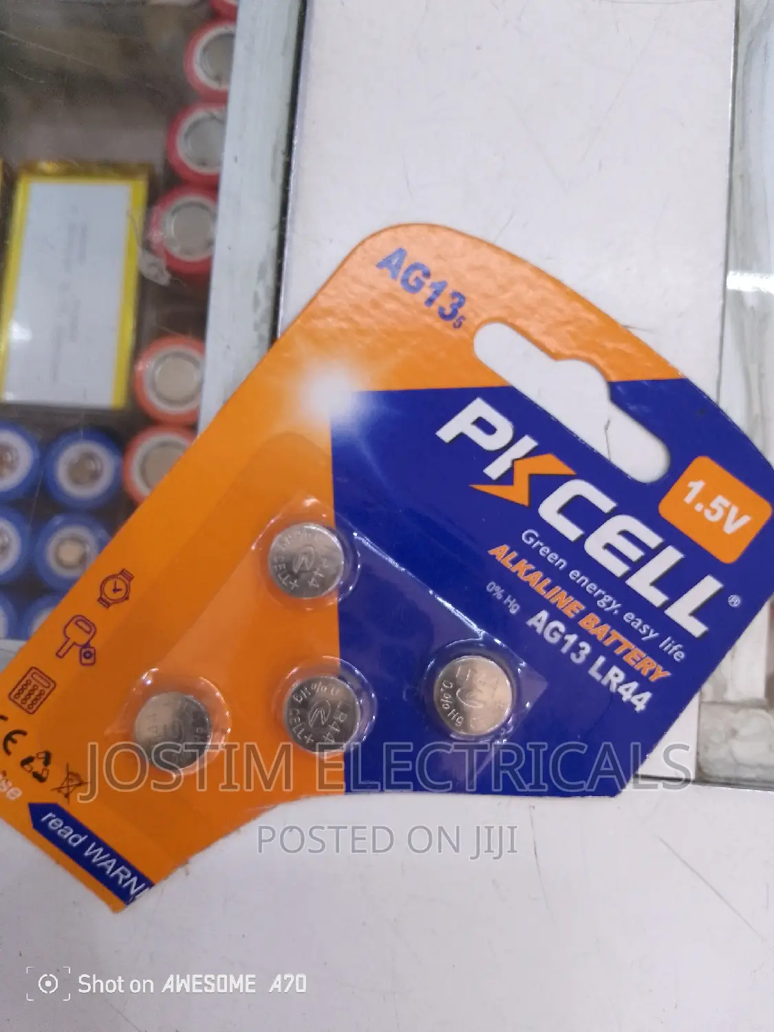 AG13 LR44 Alkaline Batteries