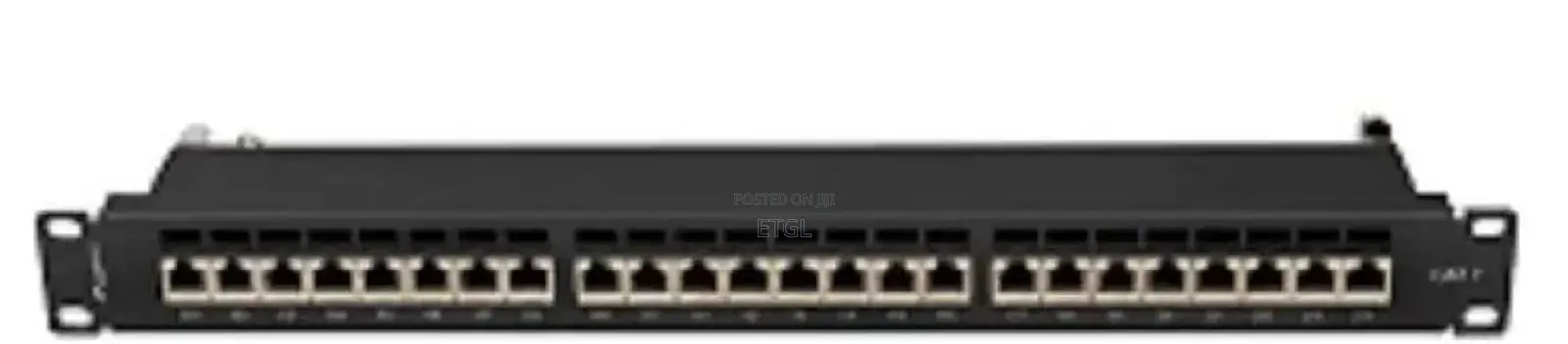 APKR Cat 6 24 Ports Patch Panel Loaded